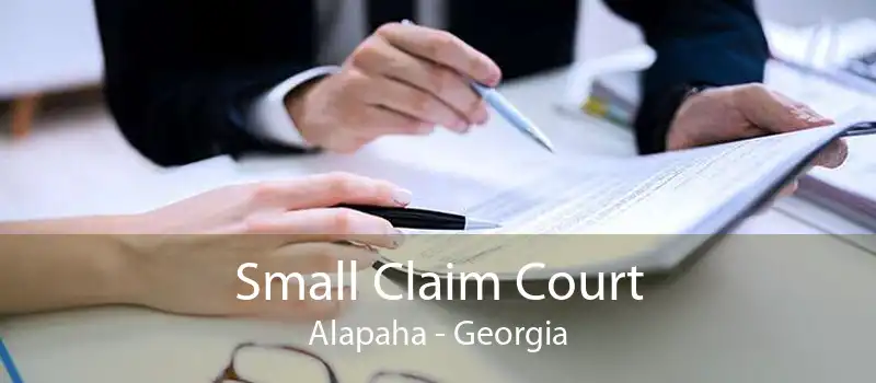 Small Claim Court Alapaha - Georgia