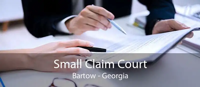 Small Claim Court Bartow - Georgia