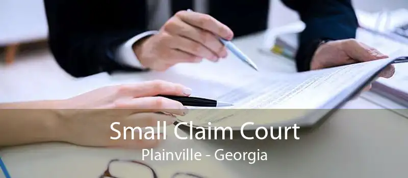 Small Claim Court Plainville - Georgia