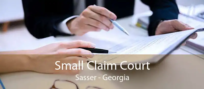 Small Claim Court Sasser - Georgia