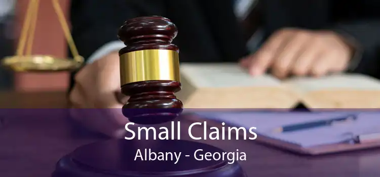 Small Claims Albany - Georgia