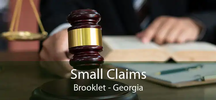 Small Claims Brooklet - Georgia