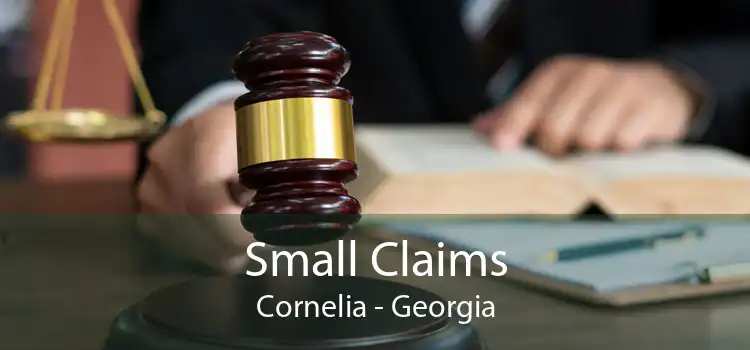 Small Claims Cornelia - Georgia