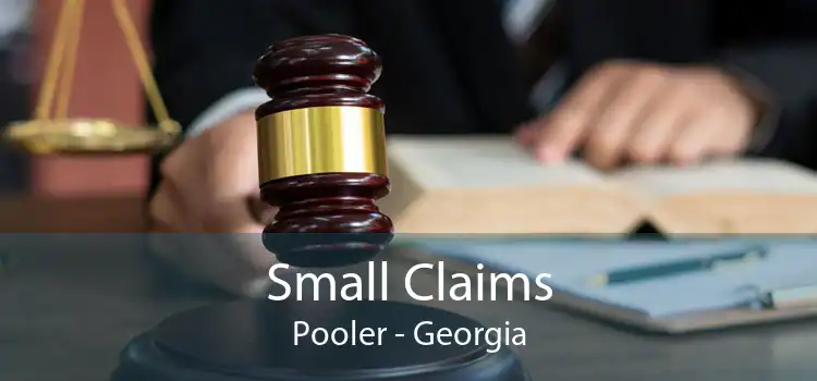 Small Claims Pooler - Georgia